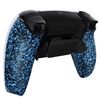 eXtremeRate Textrued Blue Back Paddles Programable Rise 2.0 Remap Kit for ps5 Controller BDM-010 BDM-020, Upgrade Board & Redesigned Back Shell & Back Buttons Set - Without Controller