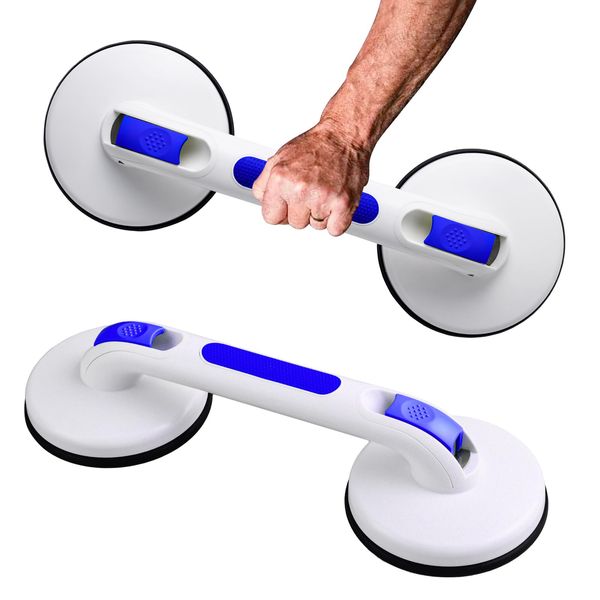 DAREN MEDICAL NEW Bath Handrail Nursing Handrail Tub Handrail Toilet Handrail is a product with removable strong suction cups to help assist in the bathroom or toilet and prevent falls.Shower Handle, Tub and Shower Grab Bar, Strong Suction Cup Grip Grab, 