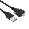 Cablecc USB 3.1 Type-C Dual Screw Lock Standard USB 3.0 Data Cable 1.2m Panel Mount Type