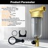 Water Pre Filter System Tap Well Sediment Whole House Spin Down Filter