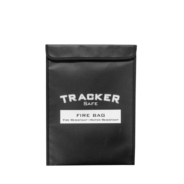 Tracker Safe Fire & Water Resistant Bag - Add Protection to Your Valuables and Important Documents