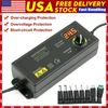 Adjustable AC/DC Power Supply Adapter Charger Variable Voltage 3V-24V UniversalA