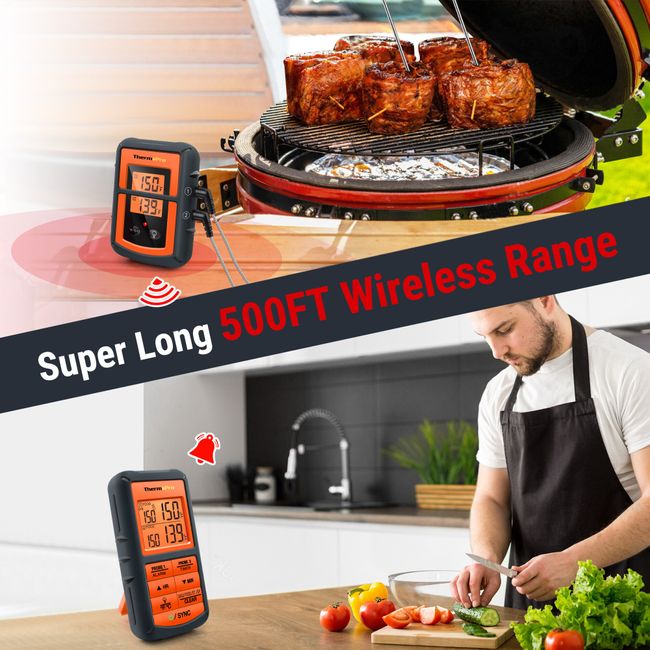 ThermoPro Wireless Digital Cooking Thermometer with Dual Probe