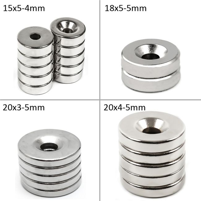 Small Round Neodymium Magnet Rare Earth Strong Powerful Permanent