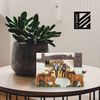 4x6 Rustic Picture Frames for Cabin & Lodge - Moose
