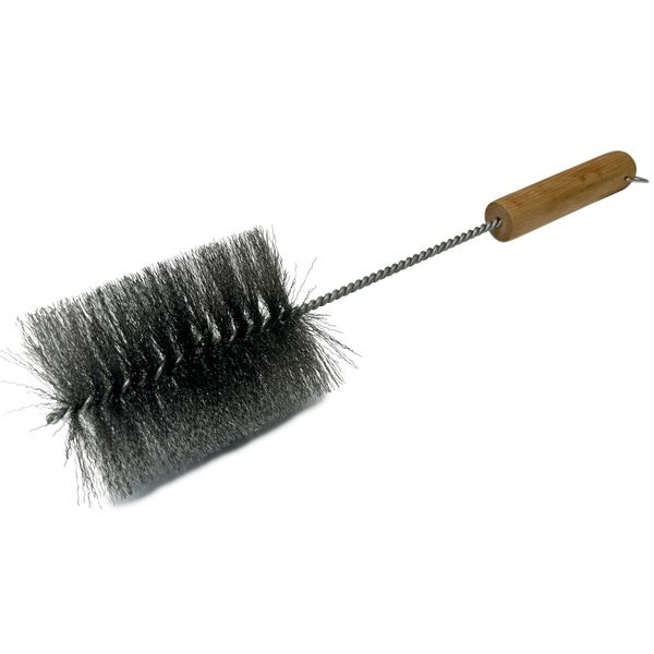 Solotour Wood Stove Brush, Chimney Cleaning Brush, Chimney Brush, Wood Stove, Stainless Steel Brush, L Size