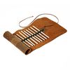 Buffalo Leather Roll Up Pencil Case