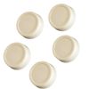 CAMGJORT RRKIV Rotary Replacement Dimmer Knobs, Ivory (5)