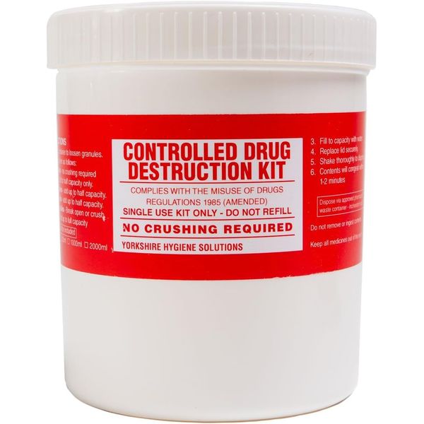JCD Advance Controlled Drug Destruction Kit (1000ml)