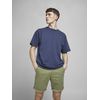 JACK & JONES Jjibowie Jjshorts Solid Sa STS Chino Shorts Men’s, Deep Lichen Green