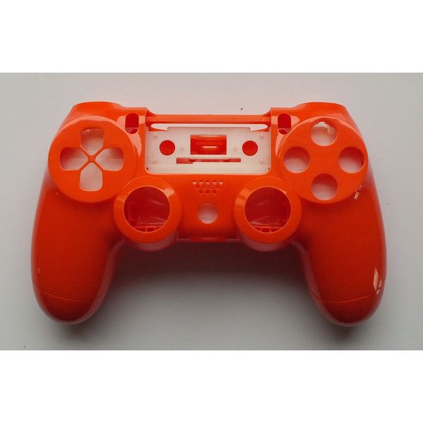 Greenzone ® Orange Front/Back Replacement Playstation 4 Faceplate Housing Shell for PS4 Controller - UK Company
