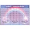 Print'n'Lam A4 Rainbow Personalised Reward Behaviour Chart Reusable Wipe Clean Pen
