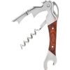 Oversized Waiter's Corkscrew - Barkeeper's Two-Lever Corkscrew Passion Wood Hand