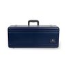 Crossrock Alto Saxophone Rectangular Case-Strong ABS Molded with Single strap
