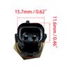 HYNYHT Engine Coolant Temperature Sensor 8L3Z6G004A Compatible with F-150 1997-2010 Water Temperature Sensor