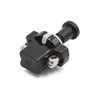 uxcell Push Pull Switch Plastic Black Headlight On Off Push Pull Switch Car Headlight 1.8 inches (4.5 cm) Length 2 Pack