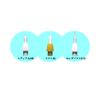 Interspace Brush Dedicated Replacement Brush, Set of 2 x 3, Soft (S)