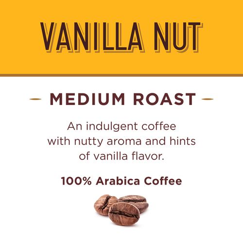 Don Francisco's Vanilla Nut Flavored Ground Coffee (3 x12 oz Cans)