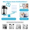 4L Water Distiller 1L/H Distilled Water Filter Maker Timing & Temp Display