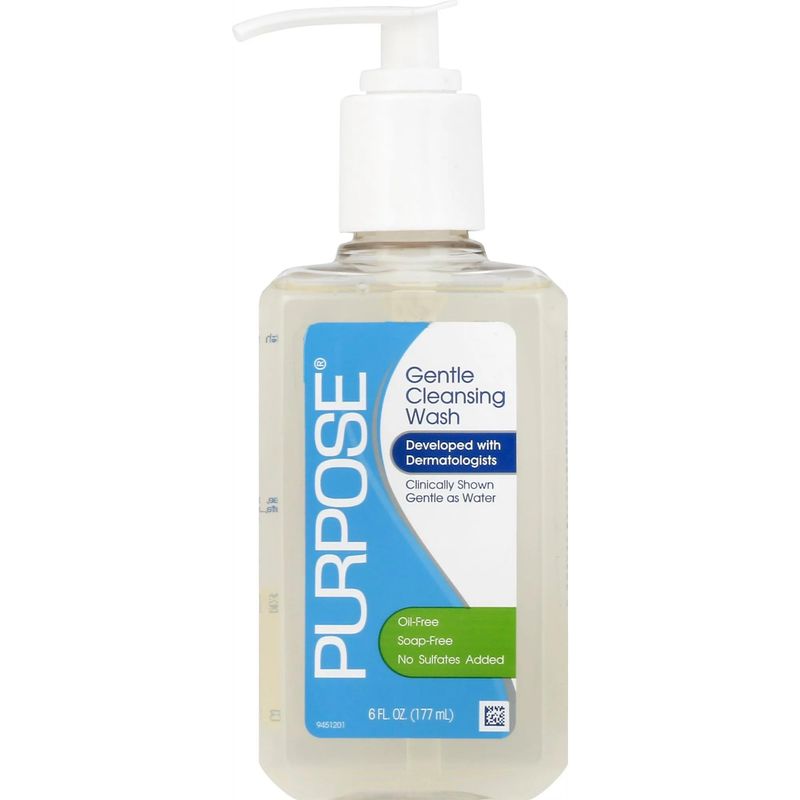 Purpose Gentle Cleansing Wash - 6 oz, Pack of 5 - Online Marketplace ...