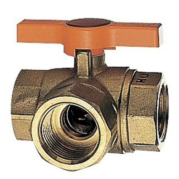 SANEI V631-20 Switchable Ball Valve, T-Type, Water Flow Switchable, Nominal 20