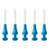 paro sonic Replacement Brush, Teeth Brush (Blue), Fine, Cylindrical, Pack of 5