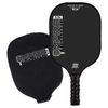 raw carbon fiber pickleball paddle