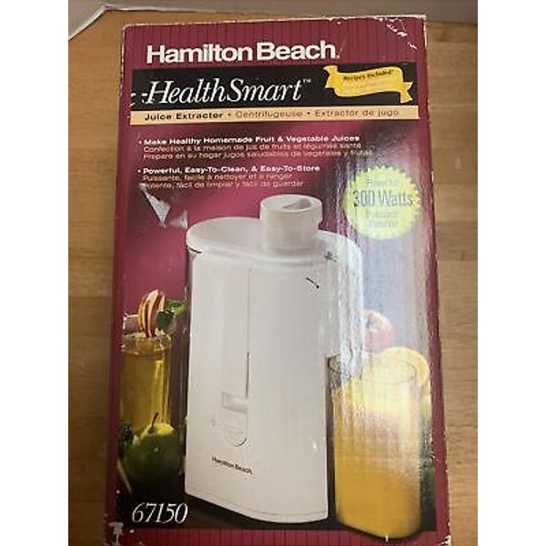 Vintage Hamilton Beach Juice Extractor Model# 67150 Health Smart A