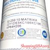 3 Active Carbon Block 10" Matrikx 5M Micron CTO RO Water Filter Coconut Shell