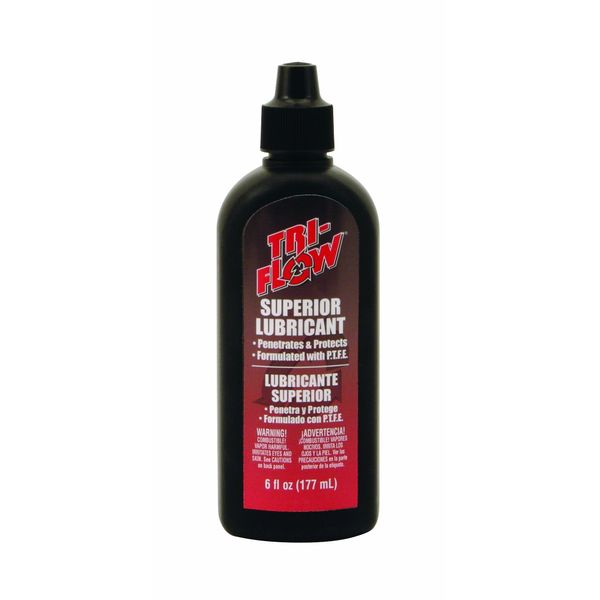 Tri-Flow TF0021060 Superior Lubricant Drip Bottle- 6 oz