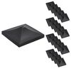 Plastic Fence Post Caps for Fence Posts 75mm x 75mm Protector Cover 20pc