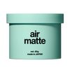 Lips Wax Men's Airy Mat, Air Mat, New Model, Center Part, Natural, Beauty Salon, Apple Green, 3.0 oz (85 g)