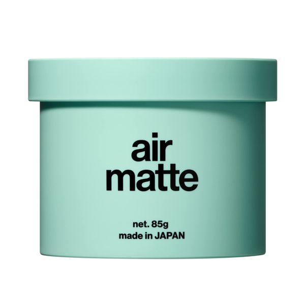Lips Wax Men's Airy Mat, Air Mat, New Model, Center Part, Natural, Beauty Salon, Apple Green, 3.0 oz (85 g)