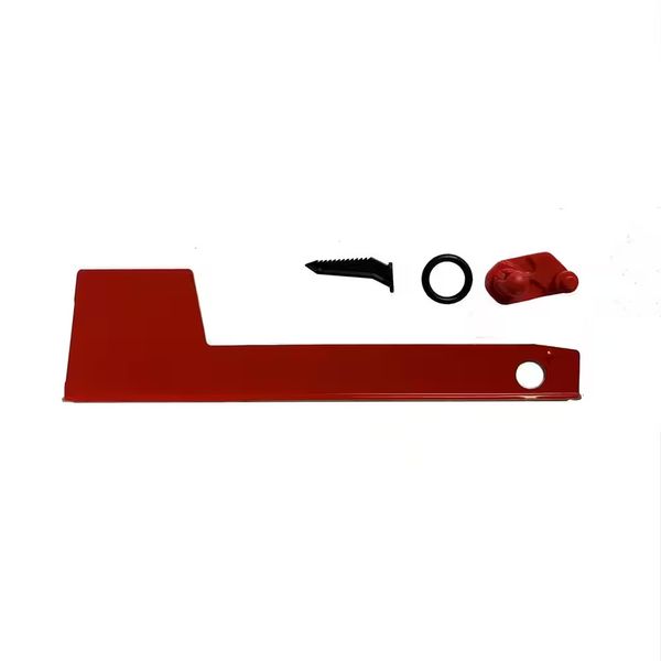 Replacement Aluminum Mailbox Flag Kit, Red