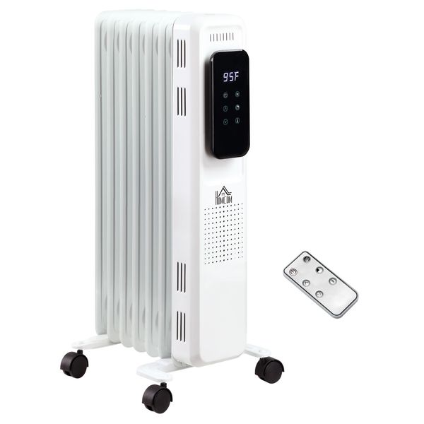 24.75" Electric Space Heater,Freestanding 161 Sq. Ft. Heater w/3 Modes,Time