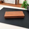 KATOMOKU km-62 Vermilion Stamping Mat Walnut
