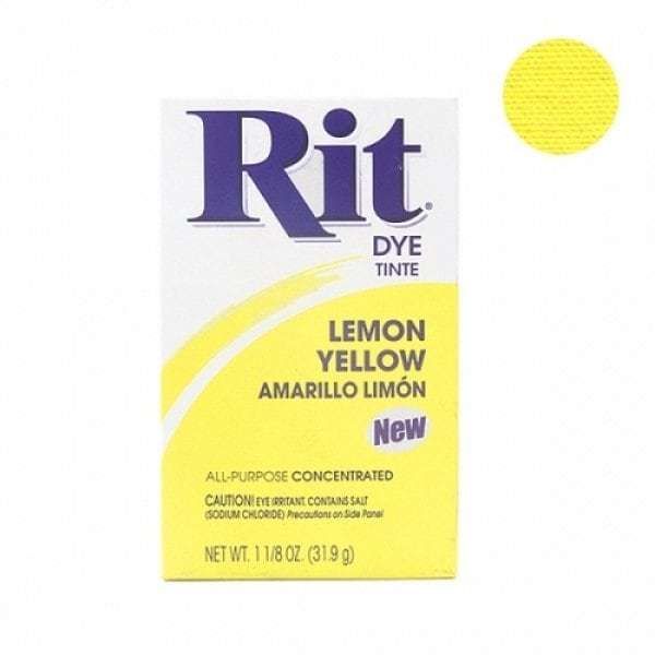 JQ Litdai Multipurpose Multi-Dye Powder Lemon Yellow No. 1 31.9g 64814