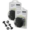 SPARES2GO Greenhouse Insulation Shading Fixers Bubble Wrap PVC Plastic Frame Clips (x 40)