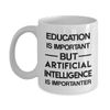 Prompt Engineer Coffee Mug Tea Cup - 11oz Novelty - Artificial Intelligence Education - Algorithm Machine Learning Ai Robotics Computer Technology Lover AI Nerd Programmer Funny Gifts - Importanter