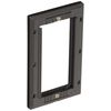 Panasonic WTV6101A1 Square Switch Plate Single Row Dark Brown