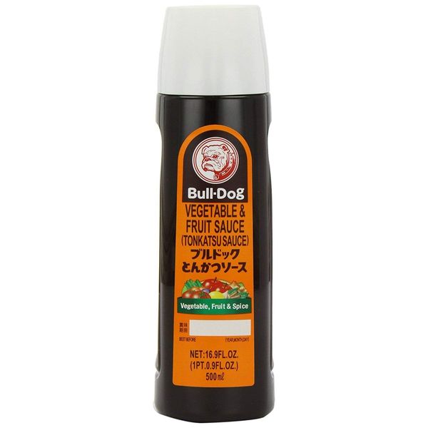 Tonkatsu Sauce (Vegetable and Fruit Sauce) - 16.9oz by Bull-Dog.