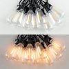 100FT LED Outdoor String Lights,Waterproof Patio Lights,Shatterproof ST38 Edison