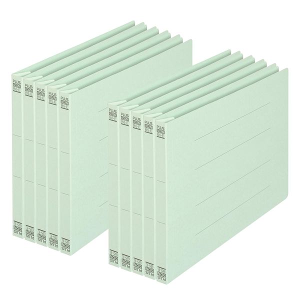 Plus Flat File Resin Jig B5 Horizontal Blue 10 Books NO.032N 78-305 x 10