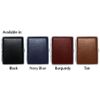 Navy Blue Smooth Leather (Full Pack 100s) Metallic Cigarette Case & Stash Box