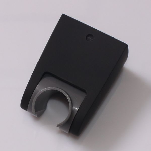 Skybath Black Adjustable ABS Shower Holder Wall Mounted for Hand Held Shower Head Set