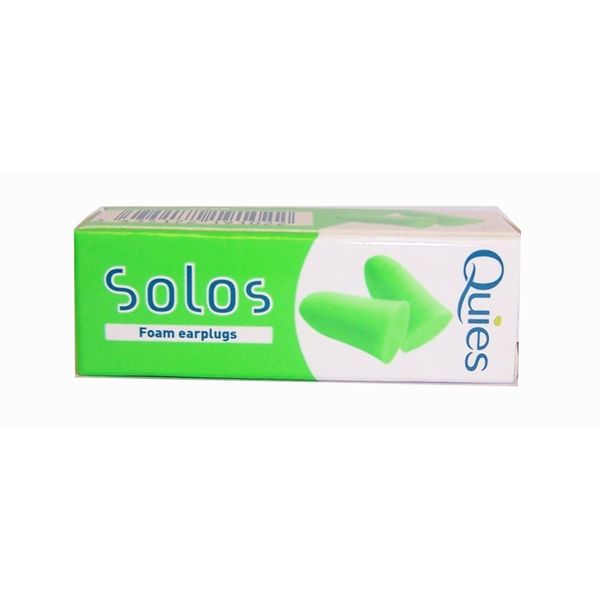 Quies Solos Foam Earplugs (1 pair)