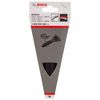Bosch 2608000198 GDA 280 E Sanding Finger, Oval, Black