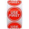 Hycodest 1.5" 500 Pcs Use First Stickers Small Stickers Circle Label Adhesive Dot Labels (Red)
