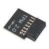 VBESTLIFE TPM2.0 Encryption Security Module for GIGABYTE Mainboard, SPI 12Pin, WIN 11 2.0, Independent Encryption Processor