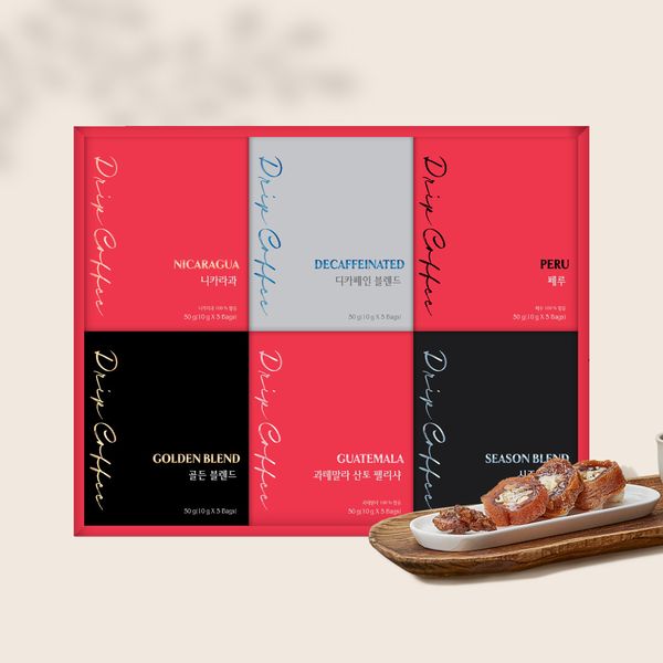 [Lotte] Ond Signature Drip Coffee 6-pack Gift Set